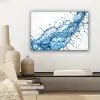 Spash - Water - Blauw canvas 2cm klein -sfeer6