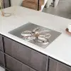 Bloem - Glazen - Doorzichtig Inductie beschermer vinyl 3mm klein -sfeer8