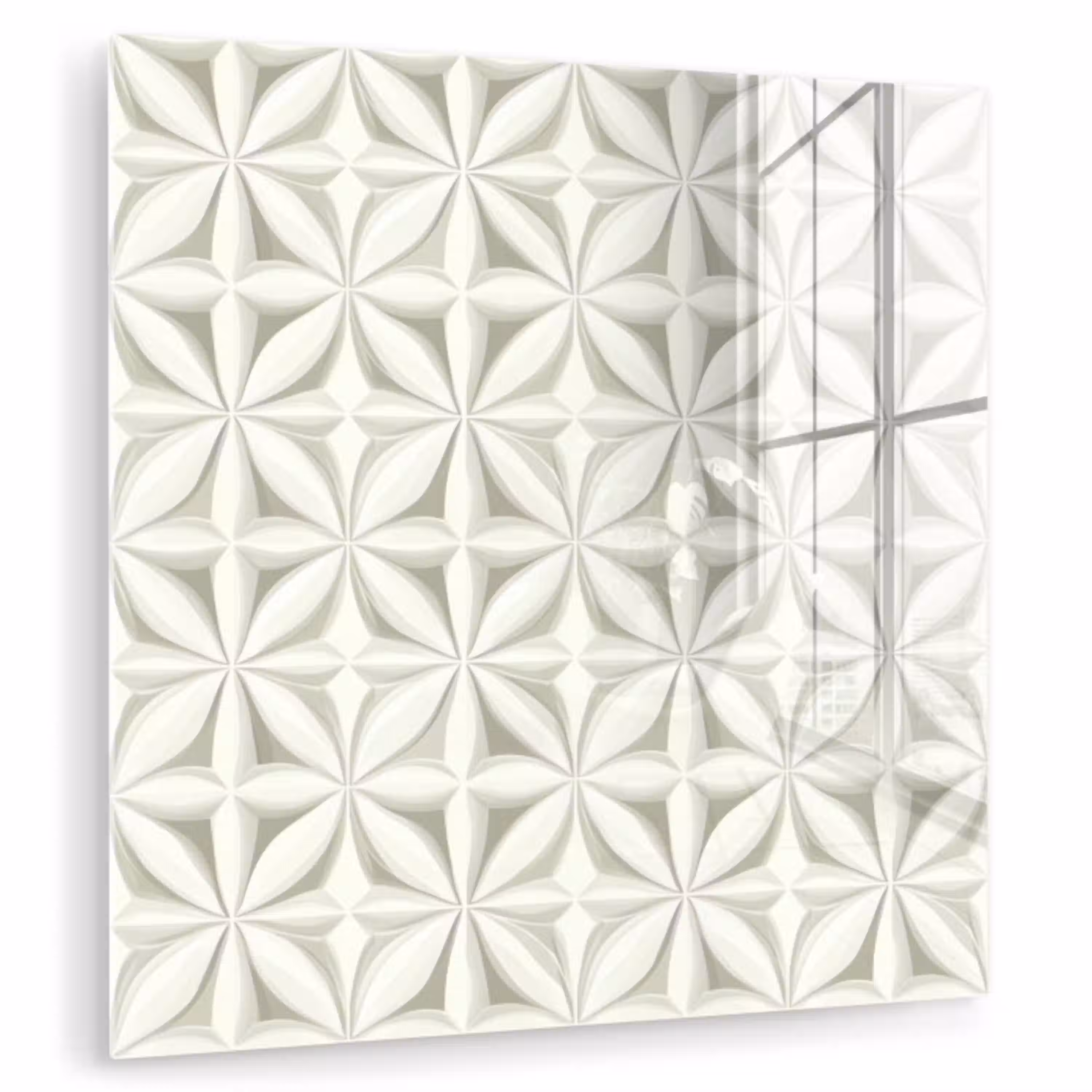 Abstract - Structuur - Grijs - Wit plexiglas 5mm klein 11 -zzzproduct_nieuw