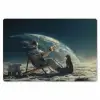 Astronaut - Kat - Glas - Stoel Placemat vinyl groot -zzsfeer1_Kitchenyeah-website