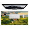 Toscane - Landschap - Wijngaarden Muismat XXL klein -3d