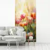 Tulpen - Sprookjesachtig - Kleurrijk fotobehang vinyl groot -woonkamer