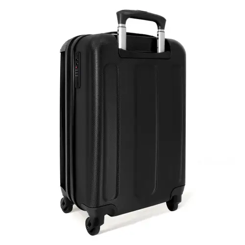 Tijger als Street Art Kunstwerk NBS - Handbagage koffer - Unisex middel -achterkant