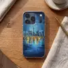Skyline Toronto - Water - Stadslichten - Toren Telefoonhoesje iPhone 17 Pro klein -sfeer1