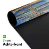 Skyline - Wolkenkrabbers - Water - Blauw Muismat XXL klein -sfeer2