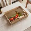 Tomaten - Olijfolie - Stilleven Dienblad Rechthoek middel -sfeer1