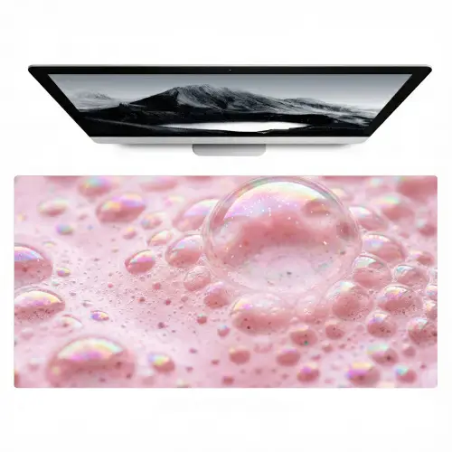 Schuim - Structuur - Roze Muismat XXL klein -zzz3d