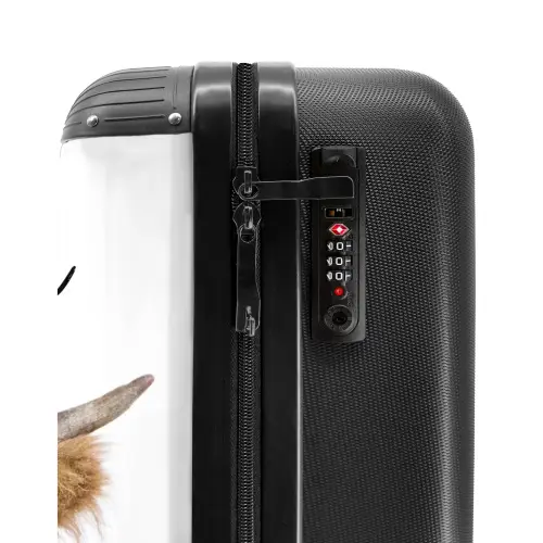 Halbe Hooglander NBS - Handbagage koffer - Kinderen Unisex middel -slot