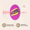 Hotdog - Roze - Retro Akoestische PET Vilt - Rond klein -USP_NL