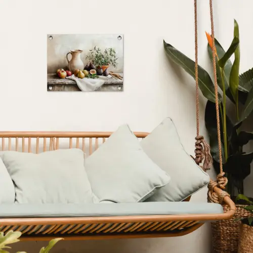 Fruit - Kruiden - Landelijk tuinposter los doek klein -sfeer7