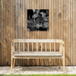 Bladeren -  Inductie beschermer - Bomen - Inductie mat - Jungle Tuinposter op houten frame 2 cm dik klein -sfeer4