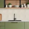 Linnen - Textuur - Beige keuken achterwand 2 middel 871 -sfeer3
