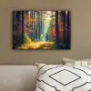 Bos - Zon - Natuur - Herfst canvas 2cm klein -sfeer3