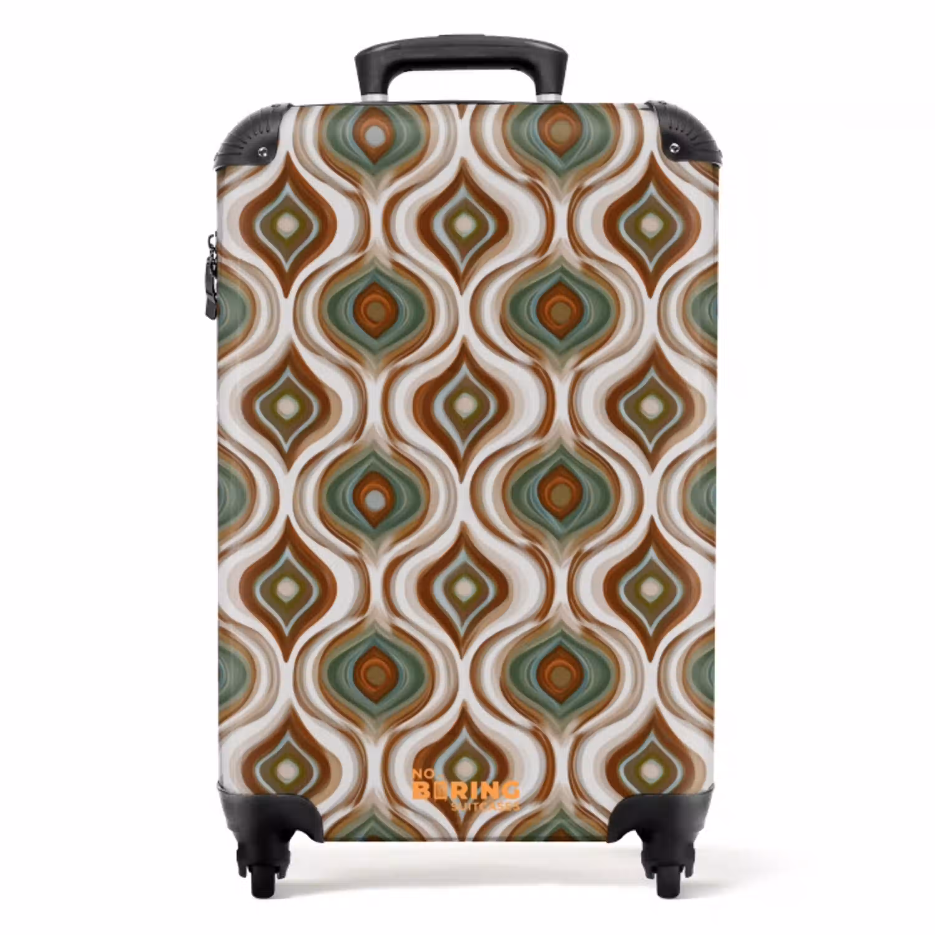 Motief - Patroon - Kleurrijk NBS - Handbagage koffer - Volwassenen Unisex middel -productfoto_recht