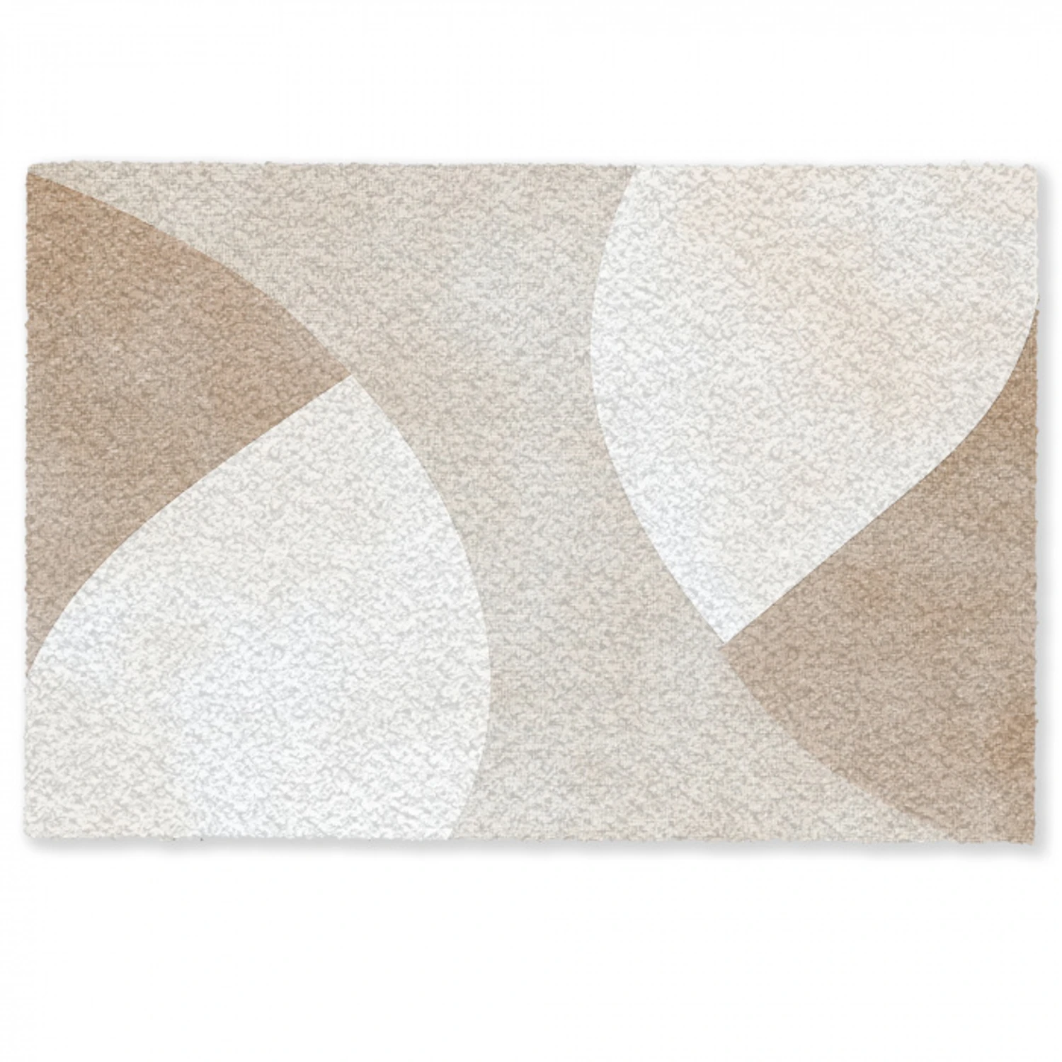 Bruin - Japandi - Abstract Deurmat klein -zkaufland3d