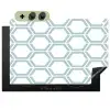 Patroon - Lijn - Design - Hexagon Inductie beschemer met haakjes klein 777 -3d