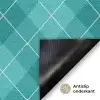 Patroon - Ruiten - Blauw Deurmat klein 898 -antislip_NL