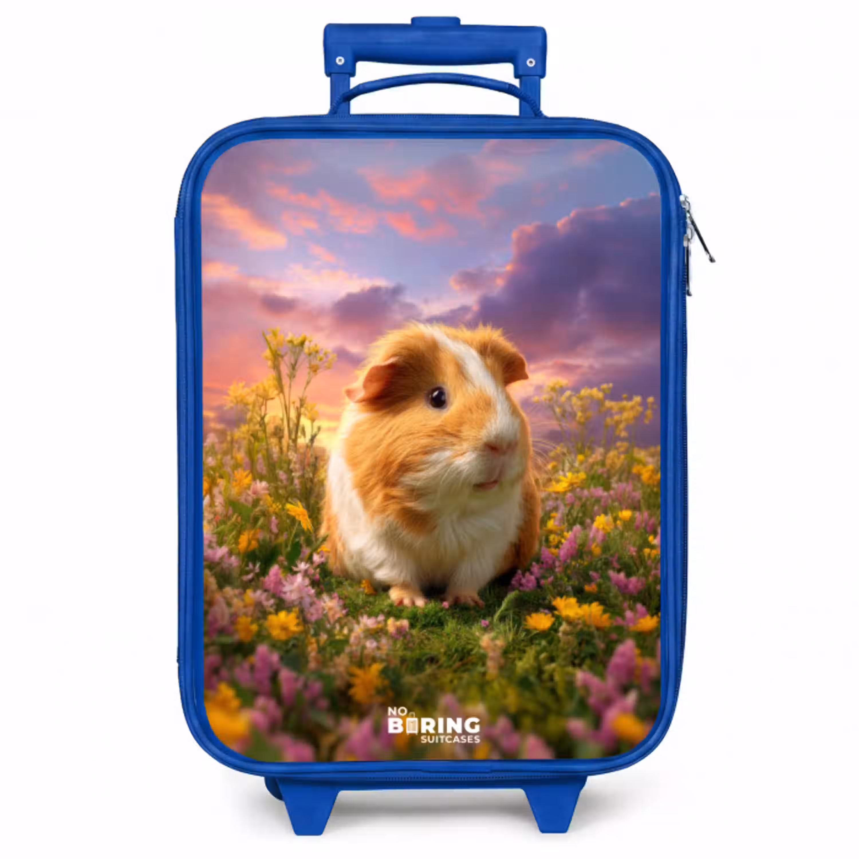 Cavia - Natuur - Dier Kinderkoffer - Blauw klein -zzz_website3d