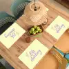 Oh darling - Geel - Hart Placemat vinyl groot -zzsfeer5_Kitchenyeah-website