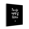 Quotes - Zonnetje, wijntje & kletsen - Tekst - Wijn - Zomer aluminium wit klein -3d