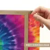 Regenboogkleuren - Spiraal - Kleurrijk Light Box met batterij (Wandlamp kind) middel -USP_websiteprintNL