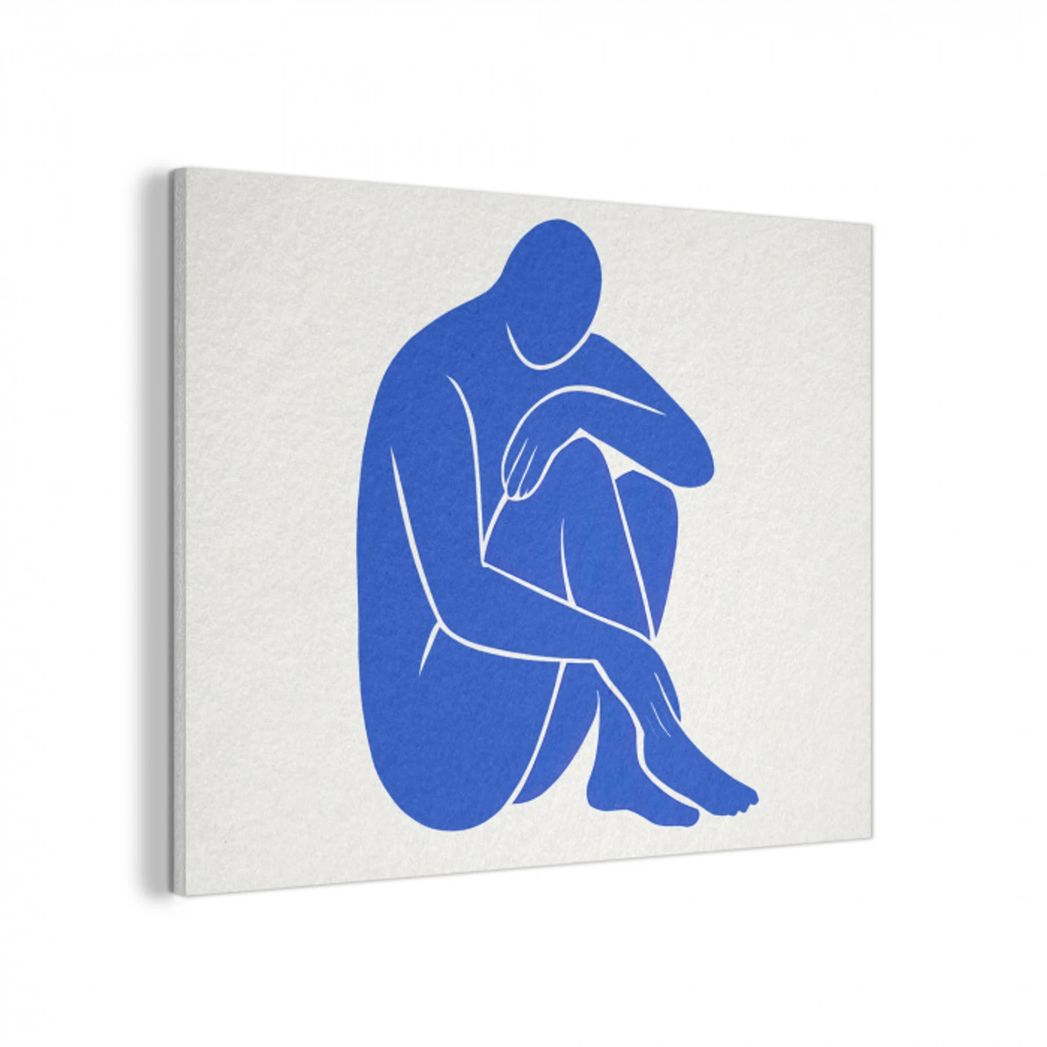 Lichaam - Abstract - Blauw PET vilt klein -3d