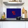 Yes fun - Rood - Blauw - Stippen Inductie beschemer met haakjes klein -sfeer2
