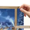 Winteravond - Kerstdorp - Donker Light Box met batterij (Wandlamp) middel -USP_websiteprintNL