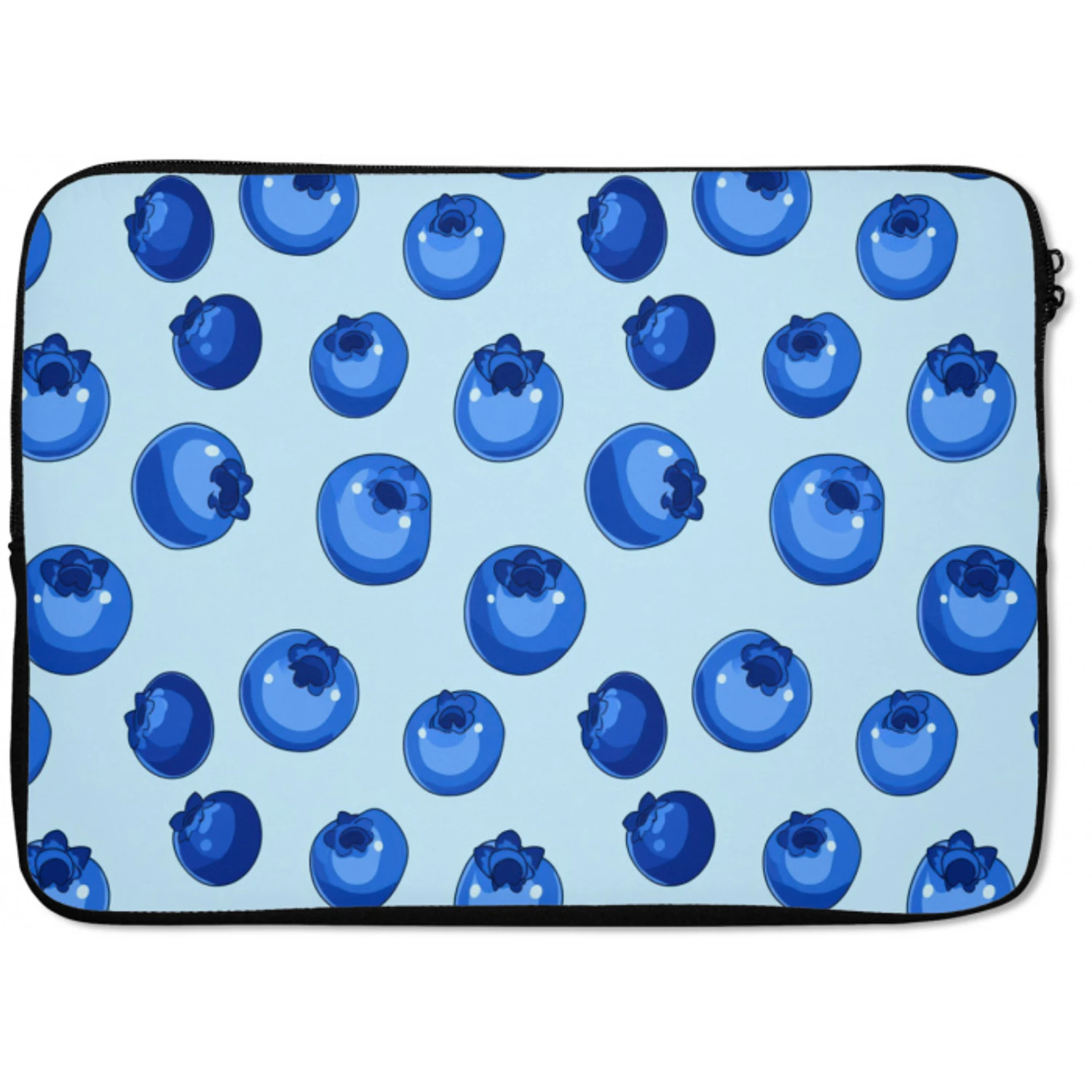 Bessen - Modern - Blauw laptophoes neopreen klein 279 -zkaufland3dotto