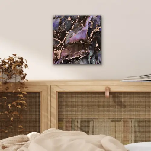 Marmer - Goud - Roze aluminium wit klein -sfeer3
