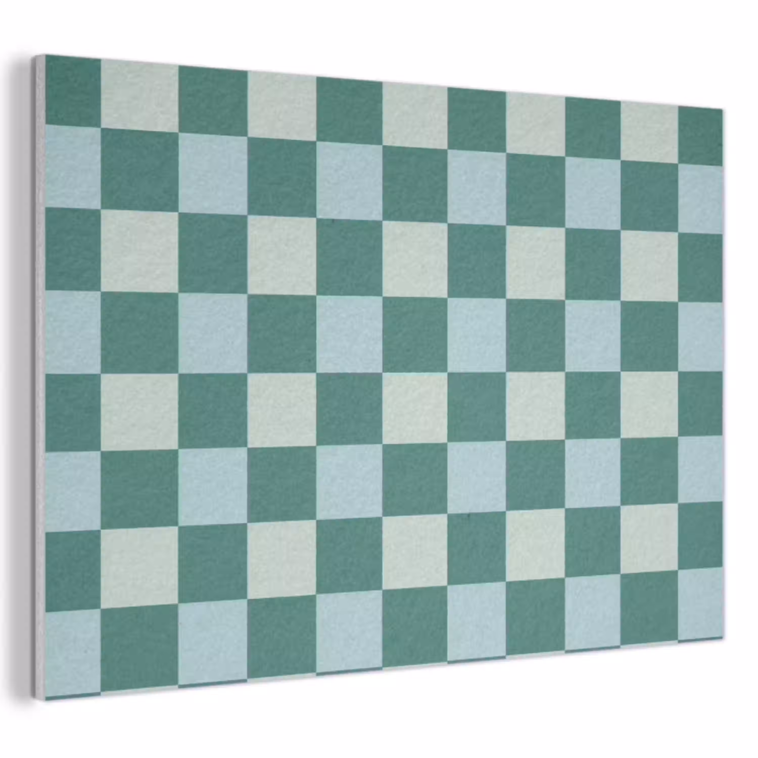 Schaak - Klassiek - Groen PET vilt klein 837 -3d