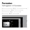 Discoballen - Minimalistisch - Zwart Muismat XXL klein -sfeer5