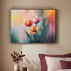 Dromerig - Bloemen - Verfijnde details Textielframe - compleet frame klein -sfeer1
