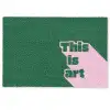 This is art - Schaduw - Roze Deurmat klein -zkaufland3d