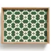 Tegel - Klassiek - Groen Dienblad Rechthoek middel 911 -z3d_shopping