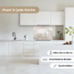 Bladeren - Beige - Botanisch - Vintage keuken achterwand 2 middel -sfeer4_DE