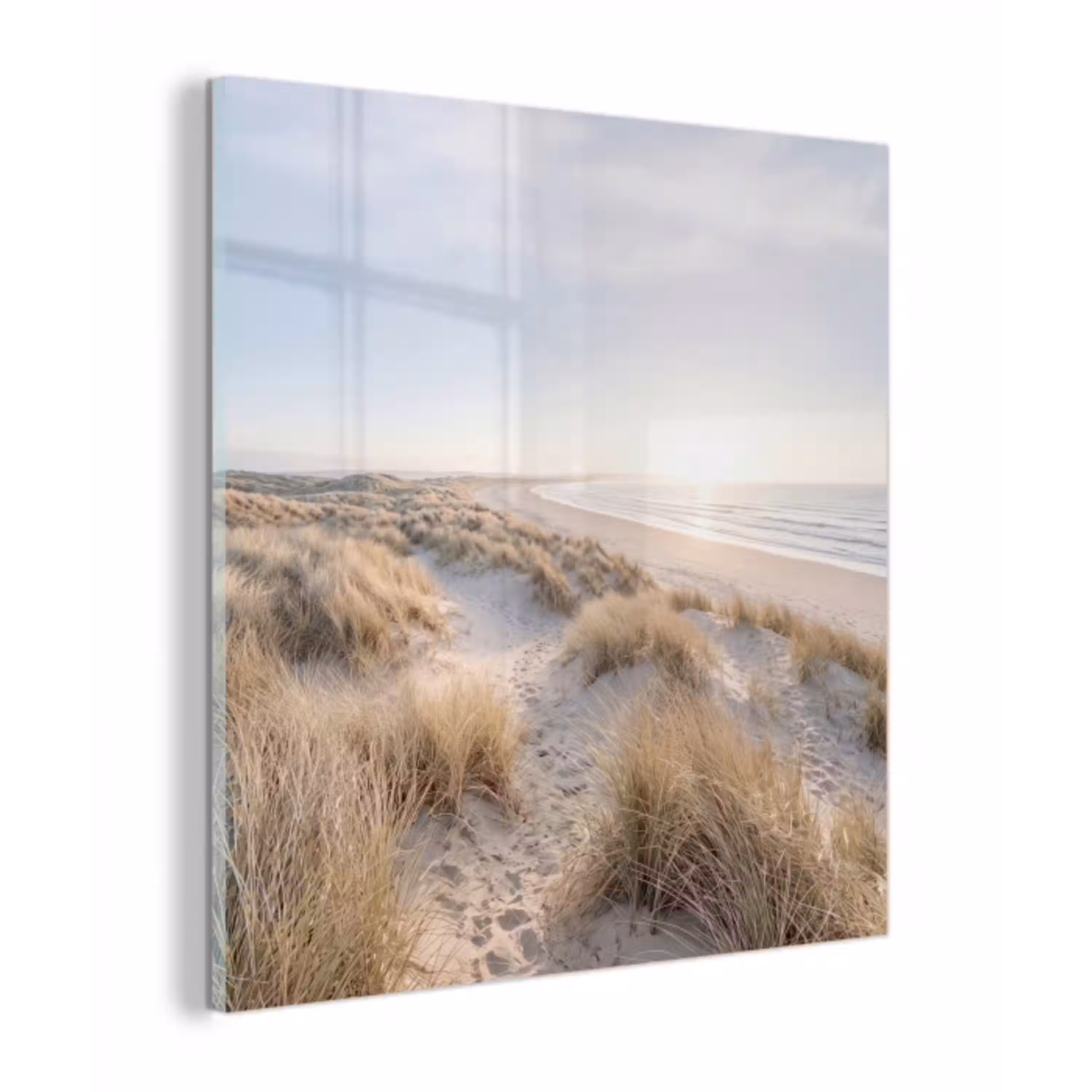 Duinen - Strand - Beige plexiglas 5mm klein -z3d