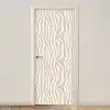 Abstract - Zebra - Beige deurposter klein 289 -3d_beige