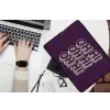 Oh hi - Paars - 3D laptophoes neopreen klein -bureau