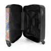 Blauwe schelpen patroon NBS - Handbagage koffer - Volwassenen Unisex middel -binnenkant