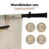 Vrouw - Hoed - Verf Wandkleed katoen klein -sfeer2