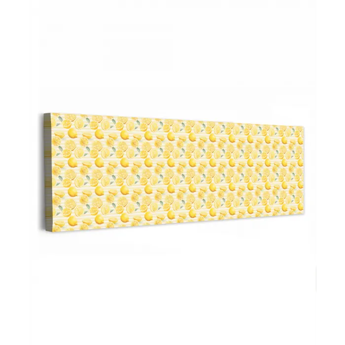 Frans - Citroen - Strepen - Geel - Groen canvas 2cm klein 828 -z3d