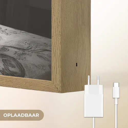 Wijn - Cowboylaarzen - Raamlicht - Wit Light Box met batterij (Wandlamp) middel -USP_websiteoplaadbaarNL