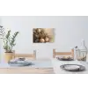 Kerst - Kerstballen - Beige - Goud Muursticker klein -eettafel
