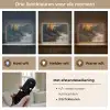 Natuur - Abstract - Landschap - Modern Light Box met batterij (Wandlamp) middel -USP_lichtkleurNL