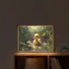 Eendjes - Dieren - Natuur Light Box met batterij (Wandlamp kind) middel -sfeer1_kind