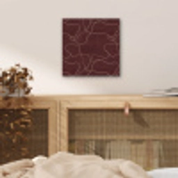 Abstract - Modern - Bruin aluminium wit klein 46 -sfeer3