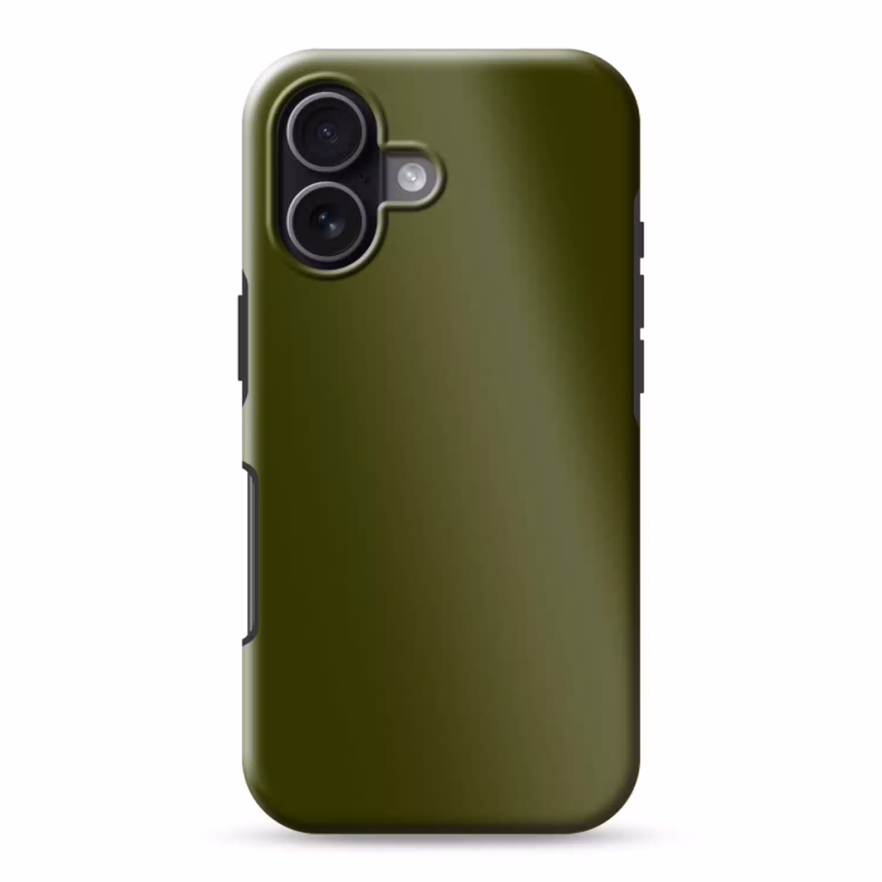 Dark  - Olive - Groen Toughcase MagSafe Apple iPhone 17 klein 1017 -3d