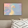 Eend - Zonnebril - Water canvas 2cm klein -sfeer3