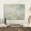 Abstract - Kunst - Wit - Groen - Modern PET vilt klein -sfeer1